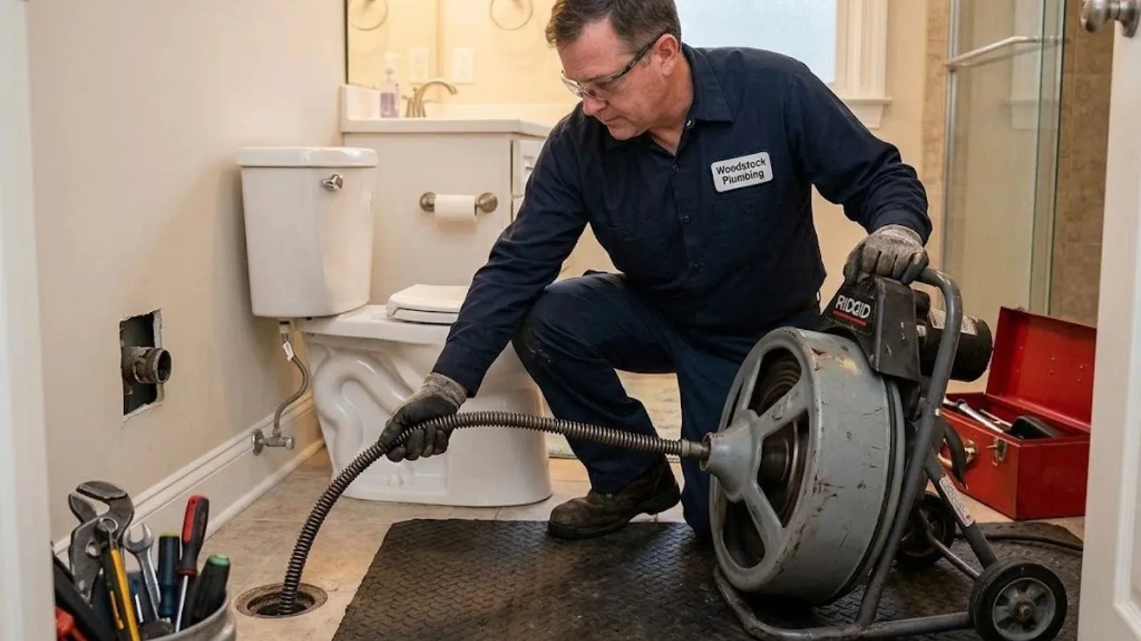 Drain Cleaning & Unclogging service in Woodstock, GA
